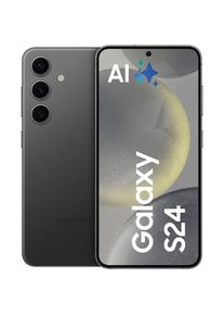 Samsung, Smartphone &raquo;Galaxy S24&laquo; Onyx Black AI-Funktionen, Onyx Black, 5G, NFC, WLAN, Bluetooth, Gorilla-Glas