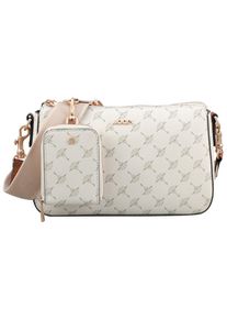 JOOP!, Damen, Umh&auml;ngetasche &raquo;cortina 1.0 jasmina shoulderbag shz&laquo; Handtasche Damen Tasche Damen Schultertasche, offwhite, B/H/T: 22 cm x 15 cm x 6 cm,