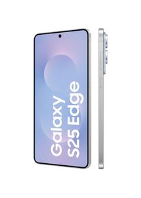 Samsung, Smartphone &raquo;Galaxy S25 Edge&laquo; Titanium Icyblue, Titanium Icyblue, 5G, NFC, WLAN, Bluetooth, Gorilla-Glas