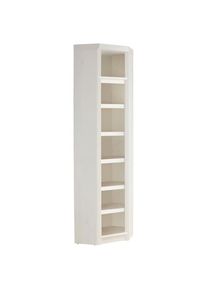 OTTO home, Eckregal &raquo;Soeren&laquo; aus massiver Kiefer, mit viel Stauraum, FSC -zertifiziert, cremewei&szlig;,