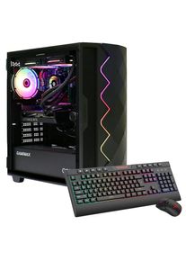 GAMEMAX, Gaming-PC &raquo;Diamond BK 7686 AMD Ryzen 7 9700X RTX 5070 32GB DDR5 1TB SSD&laquo; DDR5 RAM, Windows 11, schwarz, Wi-Fi 6 & Bluetooth 5.2, Gigabit 