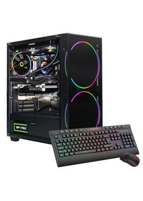 GAMEMAX, Gaming-PC &raquo;Black Hole 7641 AMD Ryzen 5 9600X RTX 5070Ti 32GB DDR4 1TB SSD&laquo; DDR5 RAM, Windows 11, schwarz, Wi-Fi 6 & Bluetooth 5.2, Gigabit 
