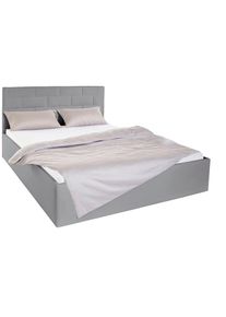 Westfalia Schlafkomfort, Polsterbett inkl. Bettkasten bei Ausf&uuml;hrung mit Matratze, Grau, Bezug Bett: 100% Polyester;Bonnell-Federkernmatratze: 51% 