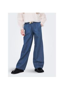 KIDS Only, Damen, Weite Jeans &raquo;KOGBEA PALAZZO DNM PANT GUA NOOS&laquo;, Medium Blue Denim, 140 - N-Gr, Palazzo-Hose von KIDS Only f&uuml;r M&auml;dchen