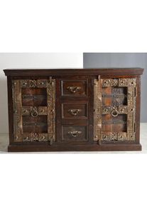 Sit, Sideboard &raquo;Almirah&laquo; Breite 150 cm, braun, Massivholz, Recyceltes Altholz,