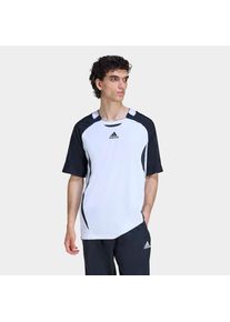 adidas originals, Herren, T-Shirt &raquo;TEAMGEIST ADICOLOR&laquo; sportlicher Look, Kurzarm, mit Rundhalsausschnitt, White, XL, Ein sportliches T-Shirt mit 