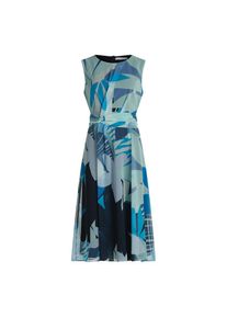 BETTY & CO Betty&Co, Damen, Midikleid &raquo;Midikleid ohne Arm&laquo;, Dunkelblau/Blau, 46 - EURO, Passform: Tailliert