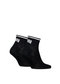 Puma, Herren, Kurzsocken &raquo; UNISEX HERITAGE QUARTER 2P&laquo; 2 Paar, mit Kontraststeifen am B&uuml;ndchen, black, 39-42, Unisex Quartersocks von Puma