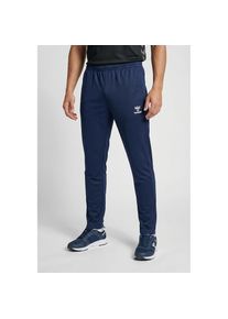 Hummel, Herren, Trainingshose, marine, S (46) - N-Gr, Lange Trainingshose aus 100% recyceltem Polyester