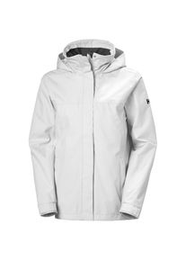 Helly Hansen, Damen, Regenjacke &raquo;W ADEN JACKET&laquo; mit Kapuze wasserdicht, winddicht, atmungsaktiv, mit hochschlie&szlig;endem Kragen, WHITE, XL, Regenjacke 