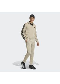 adidas Sportswear, Herren, Trainingsanzug &raquo;3-STREIFEN FRENCH TERRY&laquo; 2 tlg. zweiteiliges Set, aus French-Terry-Material, mit Rippdetails, Wonder Cargo,