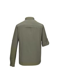 Killtec, Herren, Funktionshemd &raquo;KOS 65 MN WVN SHRT&laquo; Schnelltrocknendes Herrenhemd mit krempelbaren &Auml;rmeln, olivgr&uuml;n, XL - Normalgr&ouml;&szlig;en, Herren 