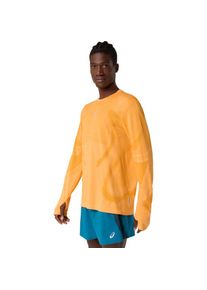 asics, Herren, Laufshirt &raquo;ROAD SEAMLESS LS TOP&laquo;, YAMABUKI, XL, Laufshirt von asics