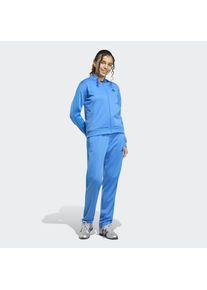 adidas Sportswear, Damen, Trainingsanzug &raquo;DAYREADY&laquo; 2 tlg., Ray Blue, S, Ein moderner Trainingsanzug, der mit recycelten Materialien hergestellt wird.