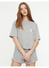 Trendyol Shorty gris taille XS