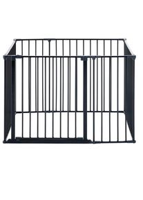 SPD Pet Pen Square Dog Pen Black
