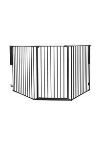 SPD Pet Flex L Extra Tall Dog Gate Black 146-223 cm