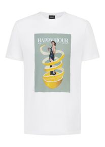 Mey T-Shirt 'Fizz & Flavours' Homme blanc taille L