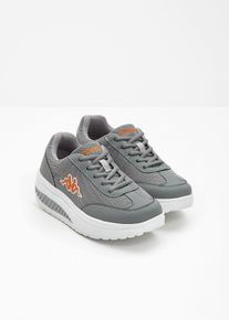 Sneaker Kappa con plateau e suola leggera, Grigio, Taglia 37, bonprix