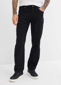 Pantaloni elasticizzati con vita elasticizzata regular fit straight, Nero, Taglia 56, bonprix