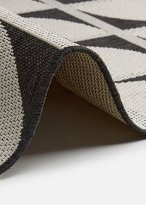 Tappeto da interno ed esterno con motivo grafico, Beige, Taglia 60x110 cm, bonprix