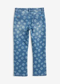 Jeans ultra morbidi slim fit vita media, Blu, Taglia 98, bonprix