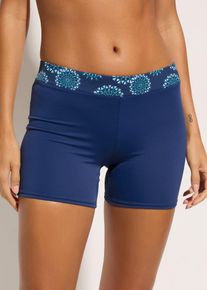 Pantaloncini da bagno con bordo vita elastico, Blu, Taglia 58, bonprix