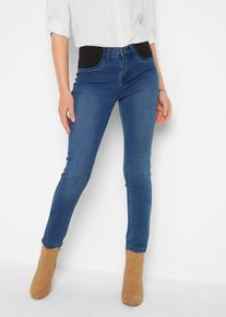 Jeans skinny elasticizzati vita media, Blu, Taglia 48, bonprix