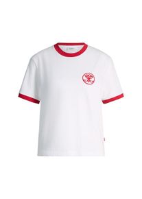 JOOP! Jeans T-shirt 'Tordis' Femme blanc taille XS