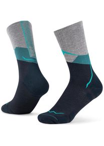 Buff, Unisex, Sportsocken, Merino Lightweight Crew Sock LWC1 (42 - 44), Gr&uuml;n