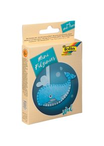 Magni Mini Filzn&auml;hset Wal 9-teilig, Handarbeitsset, Mehrfarbig