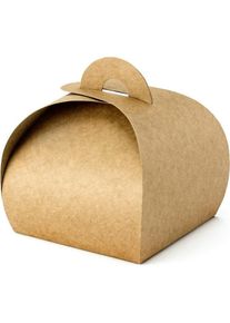 partydeco, Geschenkverpackung, Kraft Geschenkboxen (10stk)