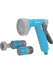 MGA Entertainment MGA, Gartenbrause, Cellfast-Set mit Spritzpistole RAIN IDEAL 1/2" - 5/8", gleichm&auml;&szlig;ige Regulierung des Wasserstrahls