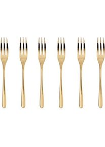 Sambonet Kuchengabeln 'Taste' 6-teilig, Besteck, Gold