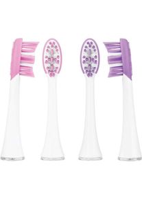 Vitammy, Zahnb&uuml;rstenkopf, Aurum Rose Spare Handles for Aurum Toothbrush - Pack of 4