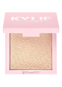 Kylie Jenner, Highlighter + Bronzer, Kylie Cosmetics Kylighter Pressed Illuminating Powder - 8 G (080 Salted Caramel, Highlighter)