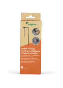 Andermatt Biogarten, Pflanzen Winterschutz + Gartenvlies, Metall-Heringe mit Ausreissschutz