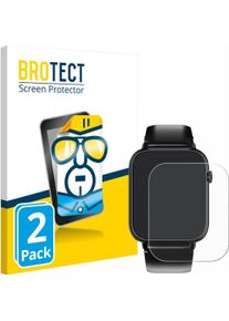 BROTECT Schutzfolie f&uuml;r Oukitel V3 1.83" Displayschutz Displayschutzfolie Folie Klar Transparent, Smartwatch Schutzfolie, Transparent