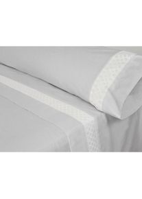 Pierre Cardin, Bettw&auml;sche, Bedding set ELISA Grey Double (Bettw&auml;sche Set, 210 x 280 cm)