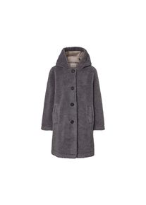 Tchibo - Női kapucnis pl&uuml;sskab&aacute;t - nő - m&eacute;ret 42 - sz&uuml;rke