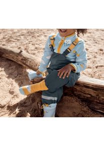 Tchibo - Kleinkind-Fleecejacke - Gr. 110/116 - hellblau/print