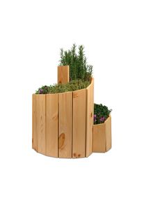 Tchibo - Hochbeet &raquo;Schnecke&laquo; - naturfarben