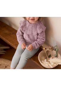 Tchibo - 3 Rippleggings - Baby - Gr. 86/92 - creme