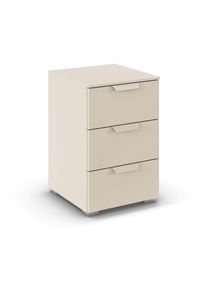 Rauch Nachttisch &raquo;Holga&laquo; mit 3 Schubladen - 40x42x61cm - beige - Holz / Holz