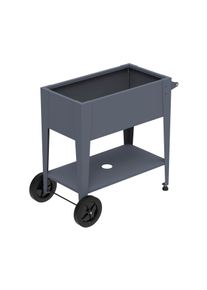 Tchibo - Kr&auml;uterfabrik - 93x50x80cm - anthrazit - Stahl / Kunststoff