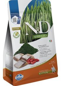 Farmina N&D cat SPIRULINA GF kitten, herring & goji 0,3 kg