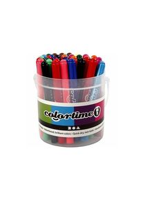 Creativ Company Bucket with 42 Jumbo pens 12 colors