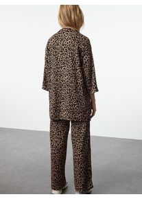 Trendyol Nohavicov&yacute; kost&yacute;m Ženy hned&aacute; / čierna 40