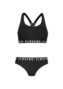 ELBSAND Bustier-Bikini Bikini Set Damen - Gr&ouml;&szlig;e 38 / C/D - schwarz