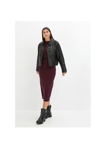 bonprix Strickkleid Set, 2 tlg. f&uuml;r Fr&uuml;hjahr und Sommer, aus Viskose-Mischung, l&auml;ssige Passform